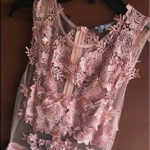 IRIS Lace embroidered crocheted Jumpsuit